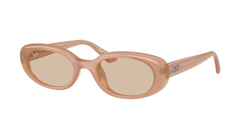 RAY BAN RB4441D 678793 Opal Beige Brown Unisex 53 mm Sunglasses