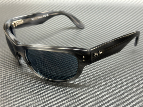 RAY BAN RB2289 1404R5 Striped Grey Blue Unisex 63 mm Sunglasses