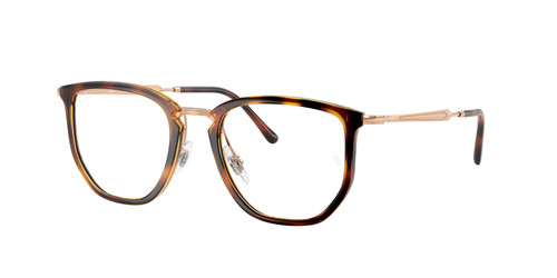 RAY BAN RX4451V 5687 Striped Havana Unisex 53 mm Eyeglasses