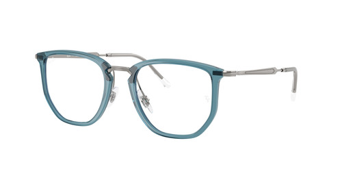 RAY BAN RX4451V 8426 Transparent Blue Gunmetal 53 mm Eyeglasses