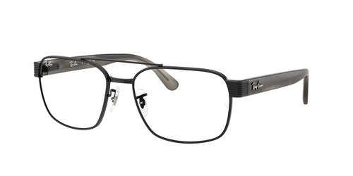 RAY BAN RX3751V 2509 Black Unisex 58 mm Eyeglasses