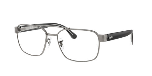 RAY BAN RX3751V 2502 Gunmetal Unisex 58 mm Eyeglasses