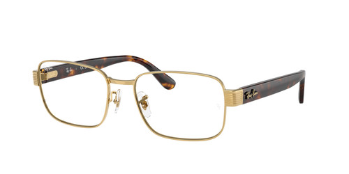 RAY BAN RX6529 2500 Arista Gold Unisex 56 mm Eyeglasses