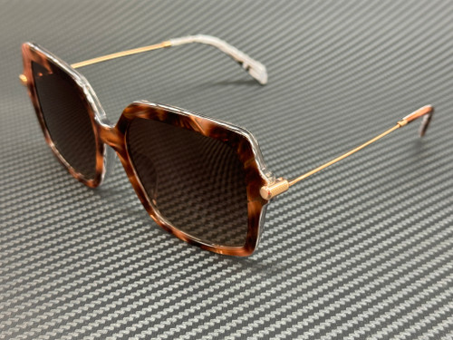 MICHAEL KORS MK2247U 4017T5 Tortoise Brown Gradient Polarized 57 mm Sunglasses