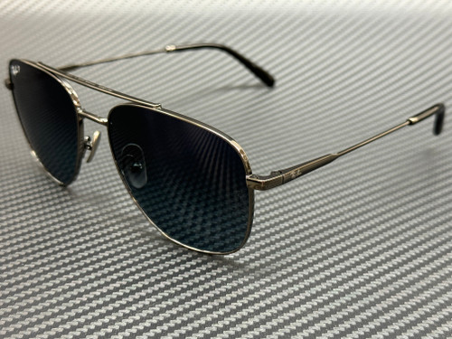 RAY BAN RB8097 165 S3 Gunmetal Blue Gradient Polarized Unisex 59 mm Sunglasses
