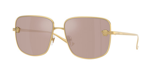 VERSACE VE2282 1002 5 Gold Pink Silver Women's 59 mm Sunglasses