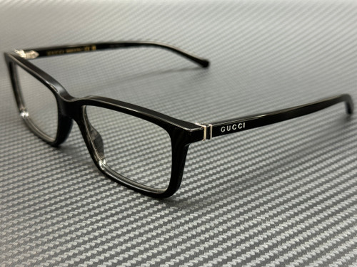 GUCCI GG1672O 005 Black Men's 56 mm Large Eyeglasses