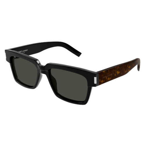SAINT LAURENT SL 732 002 VADIM Black Grey Unisex 54 mm Large Sunglasses