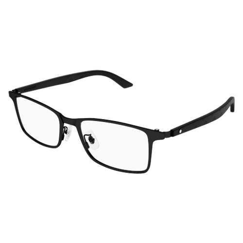 MONT BLANC MB0361O 001 Black Men's Medium 54 mm Eyeglasses