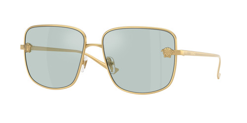 VERSACE VE2282 10029C Gold Azure Flash 59 mm Women's Sunglasses
