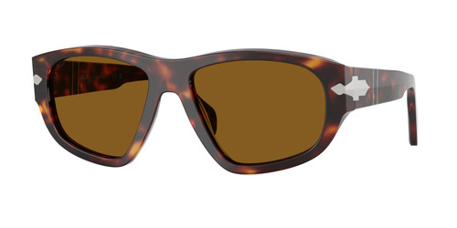 PERSOL PO0050S 24 33 Havana Brown Unisex 58 mm Sunglasses