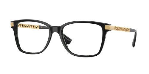 VERSACE VE3340U GB1 Black Gold Men's 57 mm Eyeglasses
