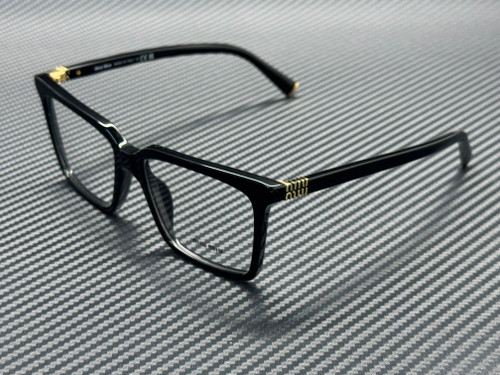 MIU MIU MU 08XV 16K1O1 Black Women's 54 mm Eyeglasses