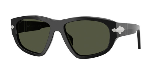 PERSOL PO0050S 95 31 Black Green Men's 58 mm Sunglasses