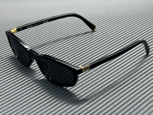 MIU MIU MU A06S 16K08Z Black Grey Women's 54 mm Sunglasses