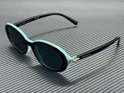 TIFFANY TF4242D 8055S4 Black on Tiffany Grey Women's 54 mm Sunglasses
