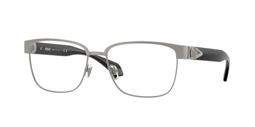 VERSACE VE1306 1262 Brushed Gunmetal Men's 55 mm Eyeglasses