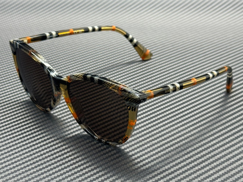 BURBERRY BE4455 416373 Check Sand Brown Women's 55 mm Sunglasses