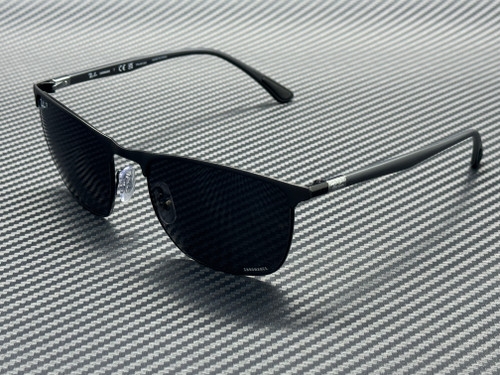 RAY BAN RB3686 186 K8 Black Grey Polarized Unisex 57 mm Sunglasses