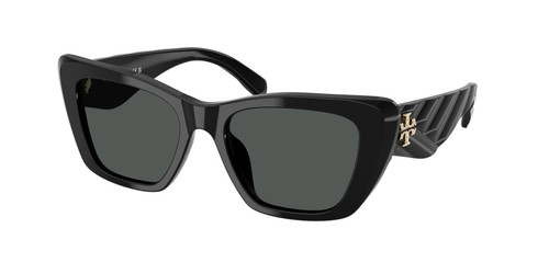 TORY BURCH TY7216U 170987 Black Grey Women's 52 mm Sunglasses