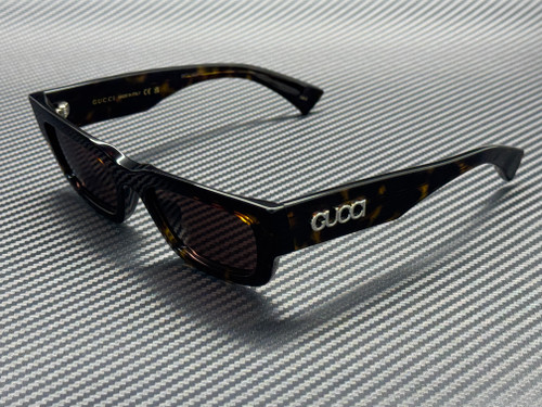 GUCCI GG1838S 002 Havana Brown Men's 52 mm Medium Sunglasses