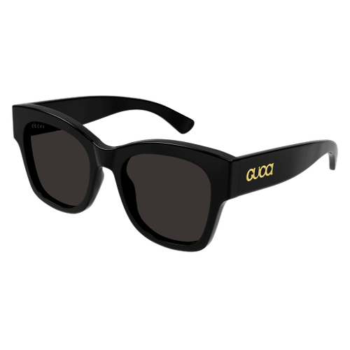 GUCCI GG1789S 001 Black Grey Women's 53 mm Medium Sunglasses
