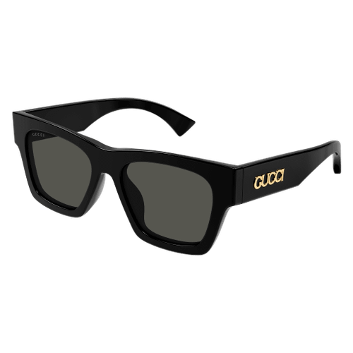 GUCCI GG1835S 001 Black Grey Women's 52 mm Medium Sunglasses