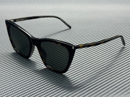 SAINT LAURENT SL 214 KATE THIN 002 Havana Grey Women's 55 mm Sunglasses