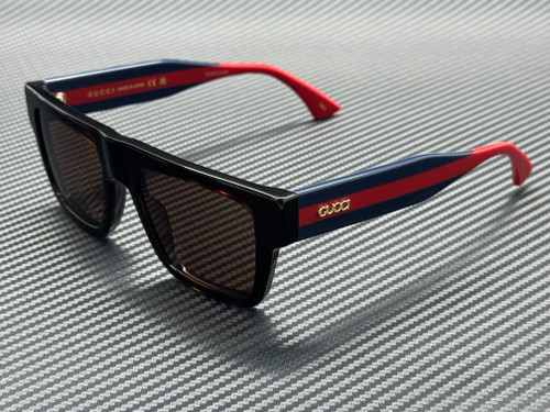 GUCCI GG1868S 002 Havana Brown Men's 53 mm Medium Sunglasses