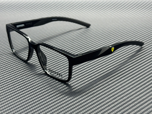 FERRARI FZ8018D 501 Black Men's 55 mm Eyeglasses