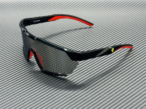 FERRARI FZ6018U 501 6G Black Grey Mirror Men's 68 mm Sunglasses
