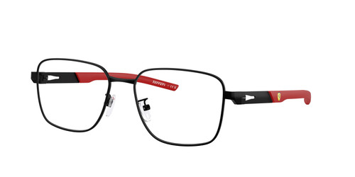 FERRARI FZ7012D 101 Matte Black Men's 55 mm Eyeglasses