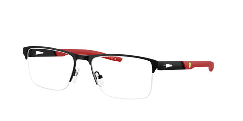 FERRARI FZ7009 101 Matte Black Men's 54 mm Eyeglasses