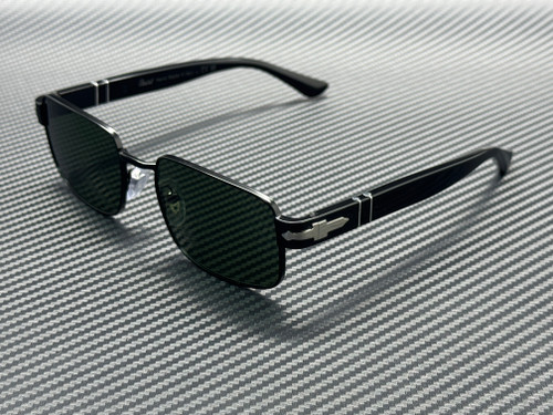 PERSOL PO1022S 107831 Black Green Men's 58 mm Sunglasses