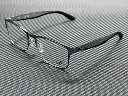 RAY BAN RX7550 3214 Gunmetal Unisex 57 mm Eyeglasses