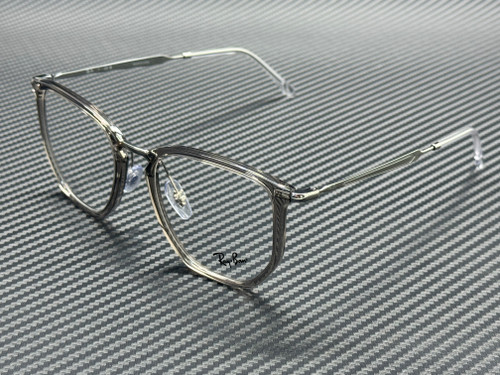 RAY BAN RX4451V 8125 Transparent Grey Unisex 53 mm Eyeglasses