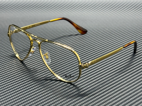 RAY BAN RX3925V 2500 Arista Gold Aviator Max Unisex 58 mm Eyeglasses