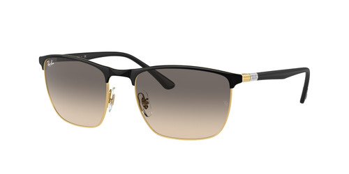 RAY BAN RB3686 187 32 Black Grey Gradient Unisex 57 mm Sunglasses