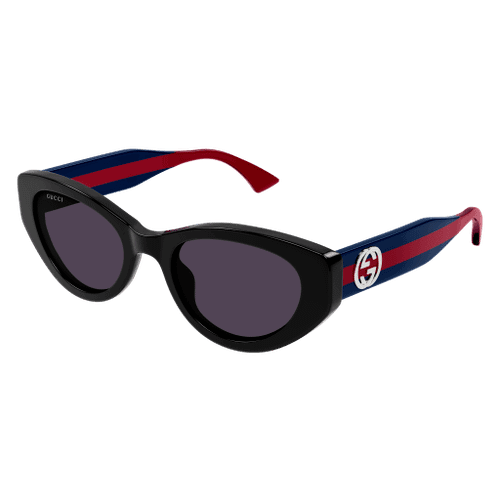GUCCI GG1862S 004 Black Violet Women's 52 mm Medium Sunglasses