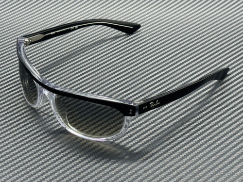 RAY BAN RB2489 129432 Black on Transparent Grey Gradient Unisex 62 mm Sunglasses