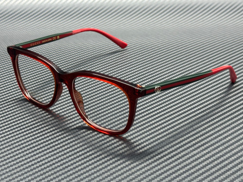 GUCCI GG1990O 008 Burgundy Green Women's 53 mm Medium Eyeglasses