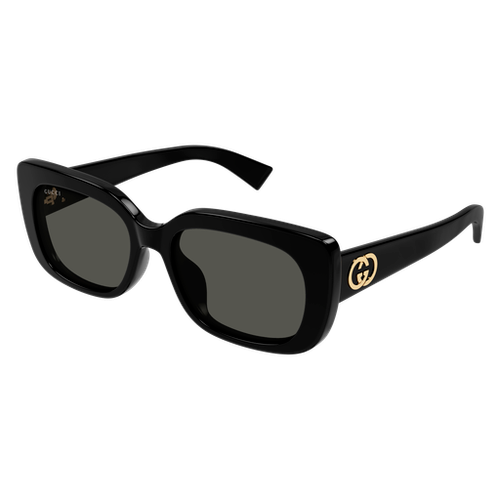 GUCCI GG1979SK 001 Black Grey Women's 55 mm Medium Sunglasses