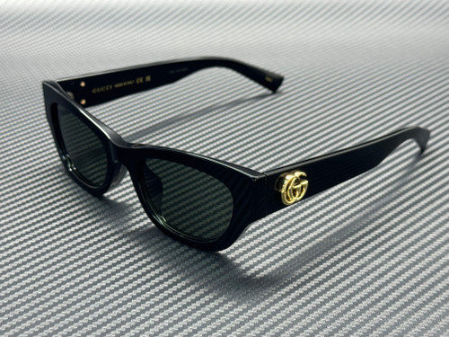 GUCCI GG1954SA 001 Black Grey Women's 53 mm Large Sunglasses