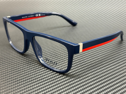 POLO RALPH LAUREN PH2290U 5620 Shiny Navy Blue Men's 54 mm Eyeglasses