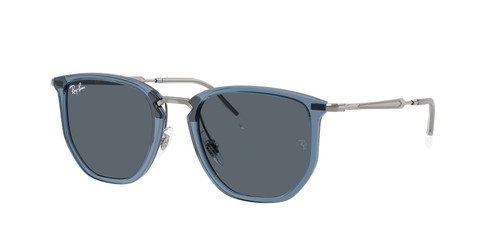 RAY BAN RB4451 6803R5 Transparent Blue Unisex 50 mm Sunglasses