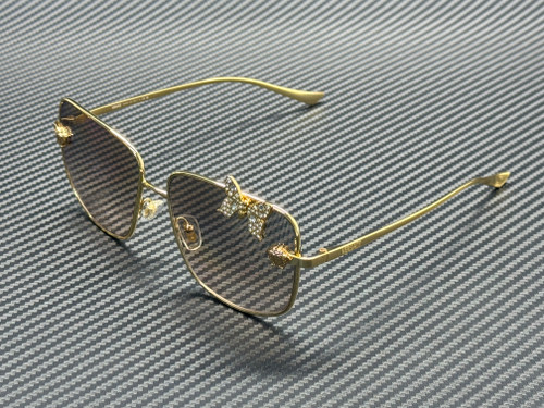 VERSACE VE2282 10028Z Gold Brown Mirror Women's 59 mm Sunglasses