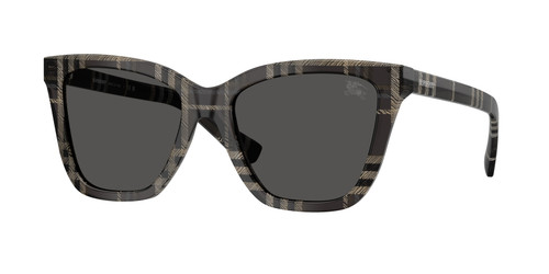 BURBERRY BE4470 419987 Check Grey Women's 54 mm Sunglasses