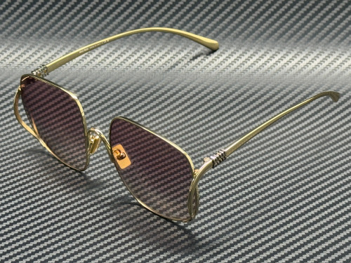 MIU MIU MU A57S 5AK40S Gold Violet Brown Gradient Women's 57 mm Sunglasses