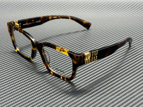 MIU MIU MU 02YV 14L1O1 Havana Honey Women's 53 mm Eyeglasses
