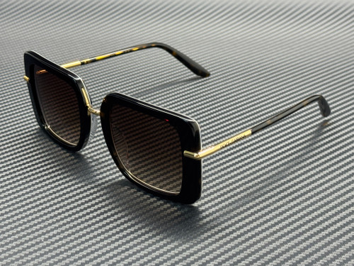 DOLCE & GABBANA DG4491 321713 Havana Brown Gradient Women's 52 mm Sunglasses